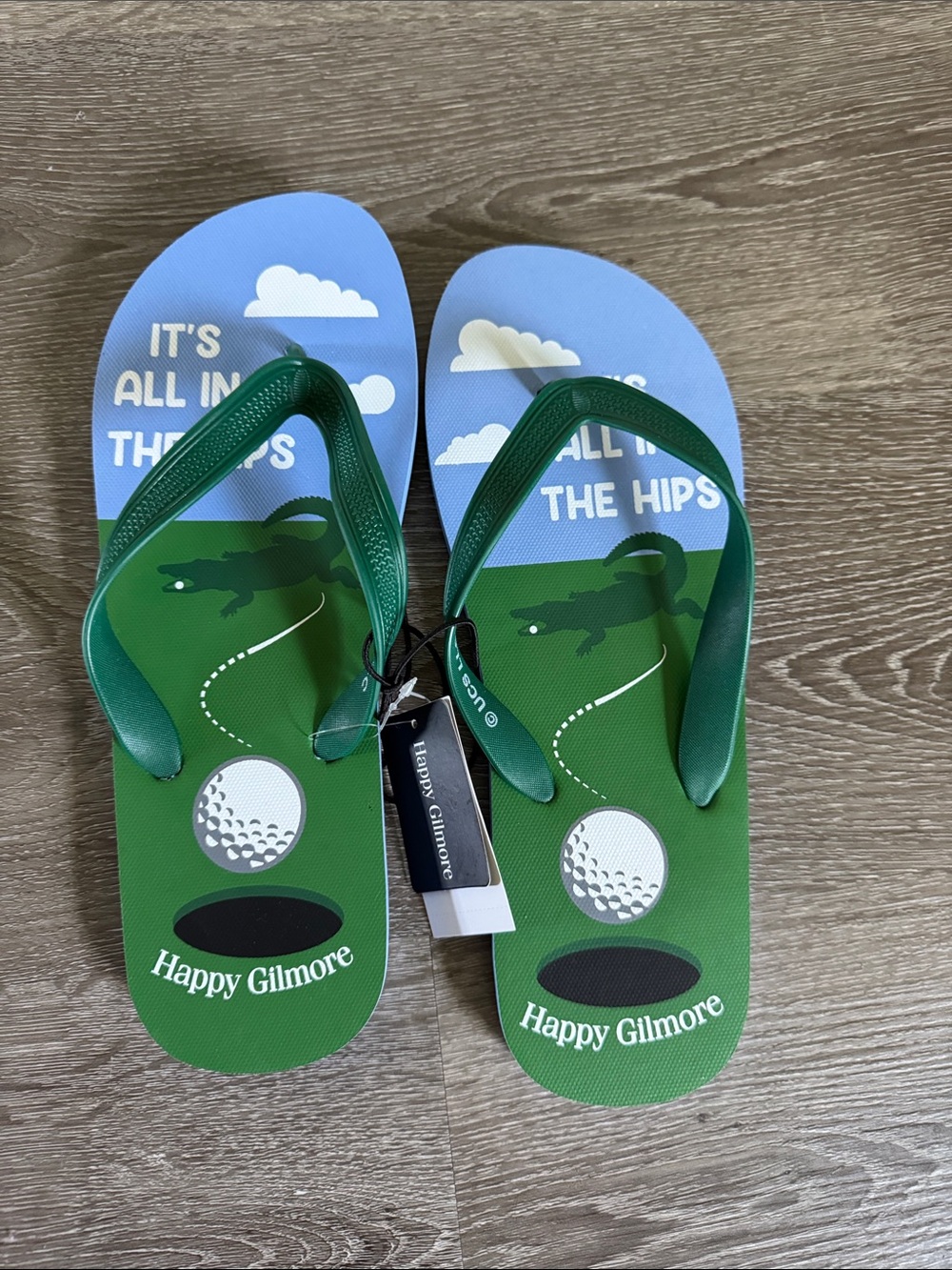 Men or Women Happy Gilmore  Flip Flops